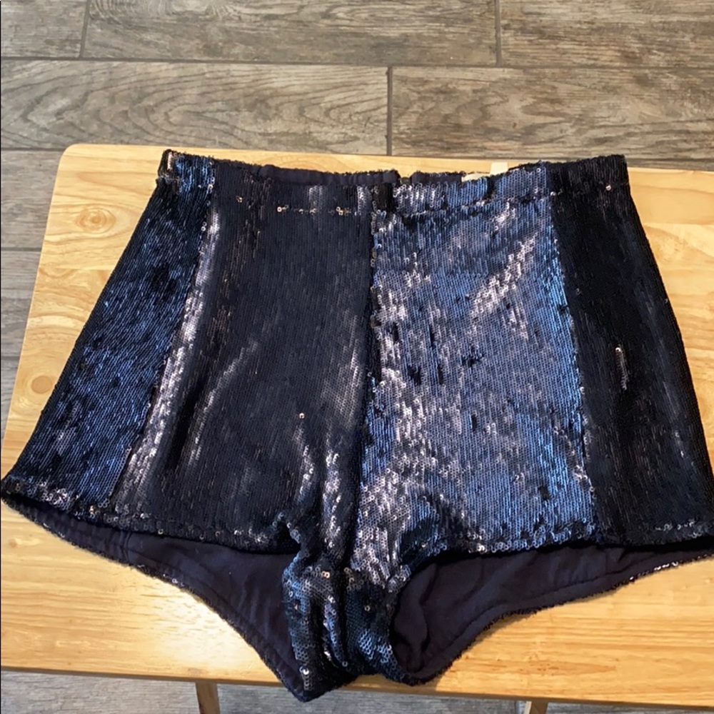 High Waisted Sparkle Shorts